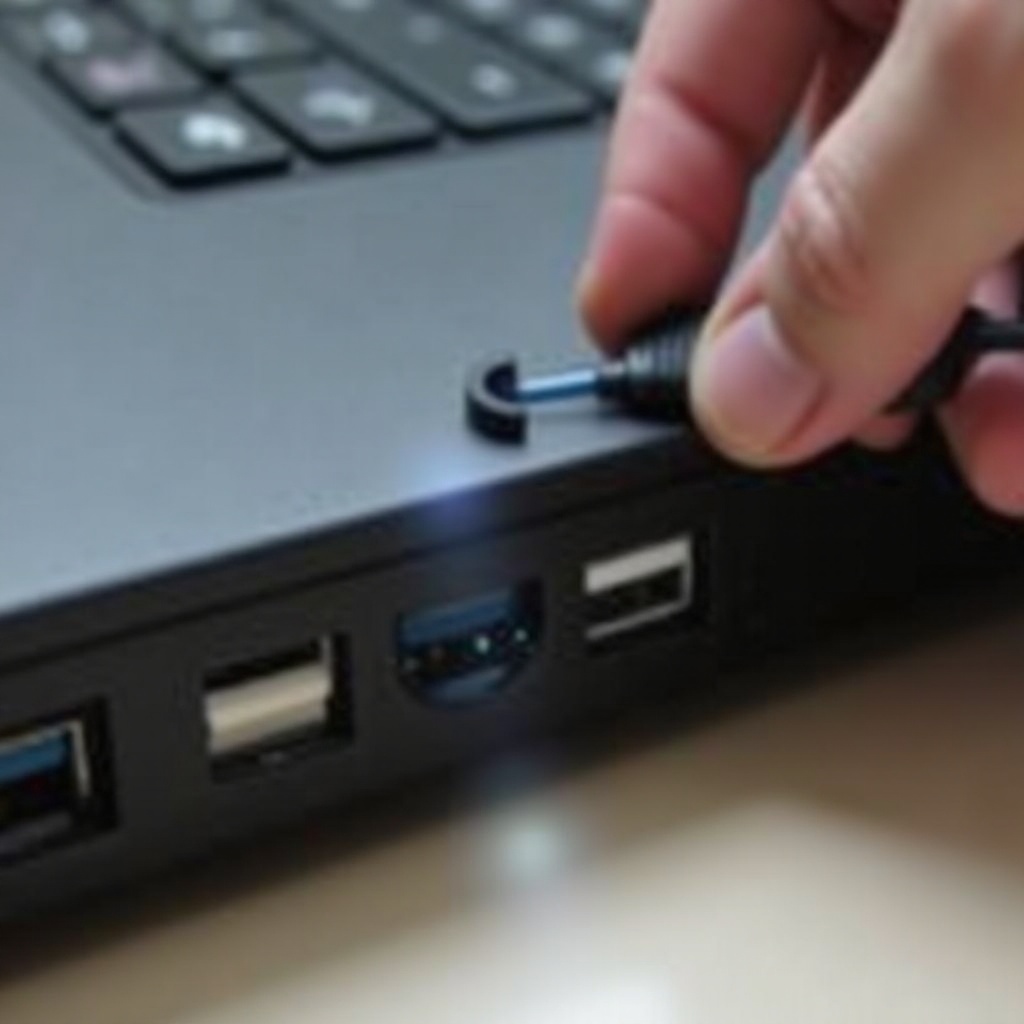 unlock usb port on a lenovo thinkpad laptop